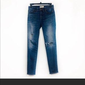 MadewellSkinny Skinny Distressed jeans Size 27